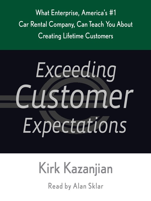 Title details for Exceeding Customer Expectations by Kirk Kazanjian - Wait list